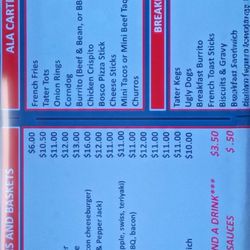 Rainier Deli & Mart - This is the updated menu