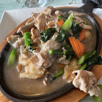 Nice Thai Cuisine - Hot Pan Lard Na (pork) - Thai Near Me - Chesapeake, Virginia