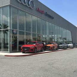 Exterior outside entrance of Audi Ontario - The Audi Ontario Dealership - Ontario, California Exterior outside entrance of Audi Ontario - The Audi Ontario Dealership - Ontario, California
