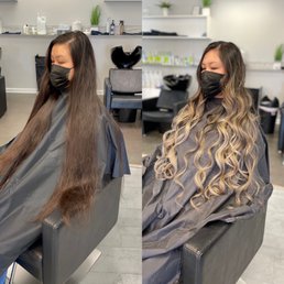 Before and after Zaid was done with me.