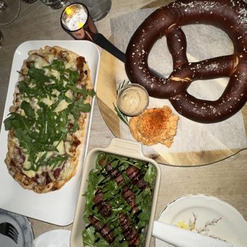 Uncork, Unwind - Fig & Prosciutto, Pretzel and Obatzda Cheese, Asiago-stuffed Dates - Wine Bars Near Me - Des Plaines, Illinois Uncork, Unwind - Fig & Prosciutto, Pretzel and Obatzda Cheese, Asiago-stuffed Dates - Wine Bars Near Me - Des Plaines, Illinois