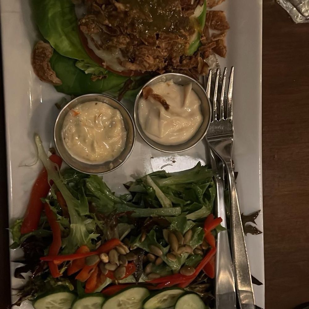 Bin 4 Burger Lounge - Bison burner lettuce stack - Burgers Near Me - Vancouver, British Columbia Bin 4 Burger Lounge - Bison burner lettuce stack - Burgers Near Me - Vancouver, British Columbia
