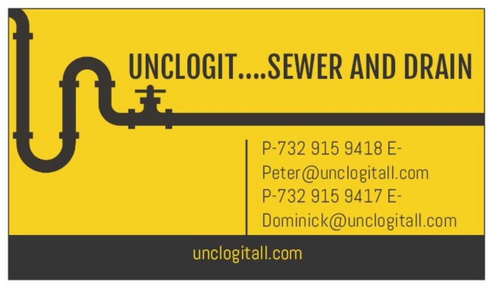 Slide of Unclogit Sewer and Drain