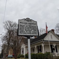 William Chronicle Historical Marker - William Chronicle Historical Marker, Belmont NC