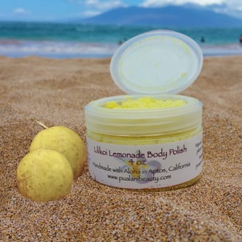Pualani Beauty - Lilikoi Lemonade Body Polish - Cosmetics & Beauty Supply Near Me Pualani Beauty - Lilikoi Lemonade Body Polish - Cosmetics & Beauty Supply Near Me