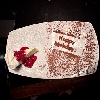Cactus Club Cafe - Birthday surprise cake.. THANK YOU MEGAN! - Canadian (New) Near Me - North Vancouver, British Columbia Cactus Club Cafe - Birthday surprise cake.. THANK YOU MEGAN! - Canadian (New) Near Me - North Vancouver, British Columbia