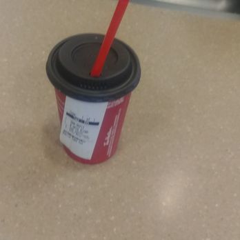 Tim Hortons - three cups of soda and a drink - Coffee & Tea Near Me - Langley, British Columbia