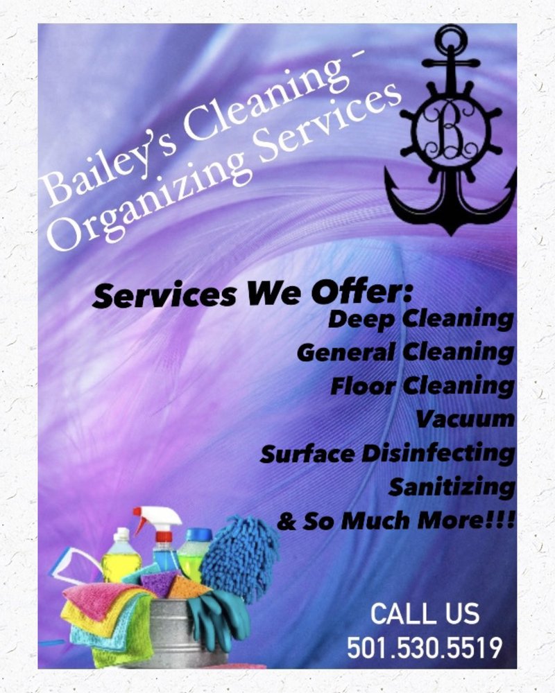BAILEY’S CLEANING ORGANIZING SERVICES Bald Knob, Arkansas Home