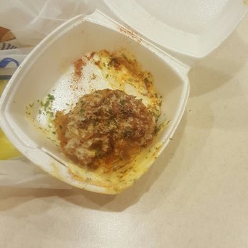 Crab Boss - Crab cake...super small for $12 - Cajun/Creole Near Me - Brandywine, Maryland