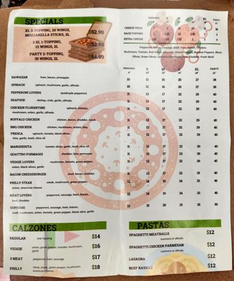 Menu photo 1 Italian Express Pizzeria Houston, TX Menu photo 1 Italian Express Pizzeria Houston, TX