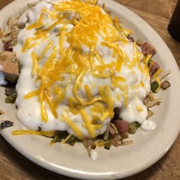 Supreme Hobo Breakfast.  All of my favorite things together.  It was delicious!