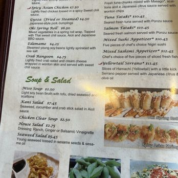 Okinawa Restaurant - Menu - Japanese Near Me - Austell, Georgia