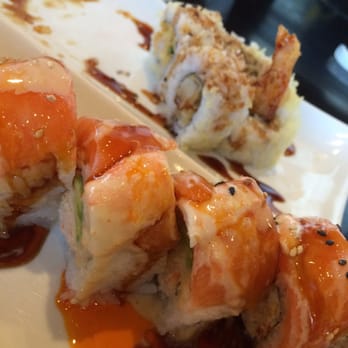 Awesome Sushi - Salmon rolls - Japanese Near Me - Long Beach, California