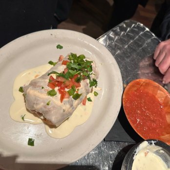 Mill Street Cantina - a plate of burritos and sauces - Mexican Near Me - Bristol, Pennsylvania Mill Street Cantina - a plate of burritos and sauces - Mexican Near Me - Bristol, Pennsylvania