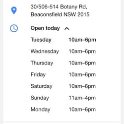 The Steamery Beaconsfield - Hours May 2016