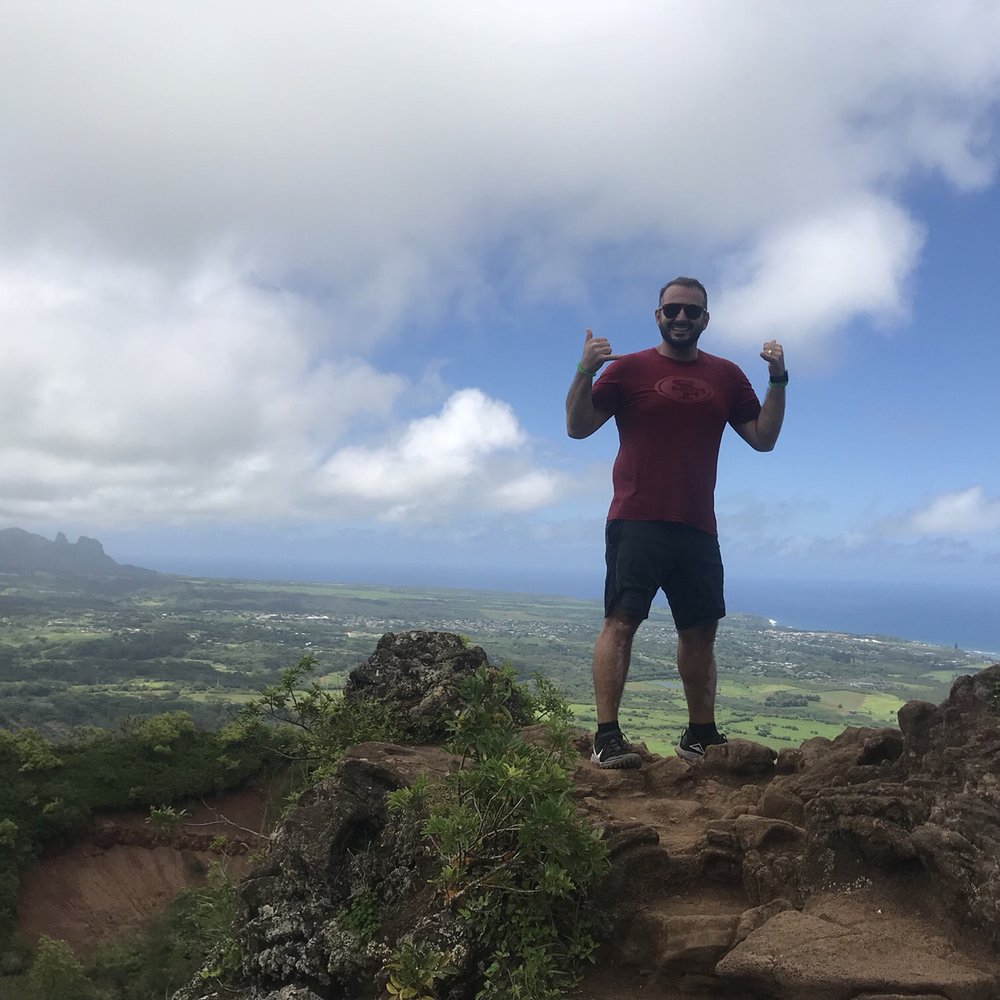 Top of Sleeping Giant