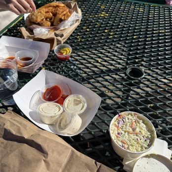 Barbara's Fishtrap - coleslaw - Seafood Near Me - Half Moon Bay, California Barbara's Fishtrap - coleslaw - Seafood Near Me - Half Moon Bay, California