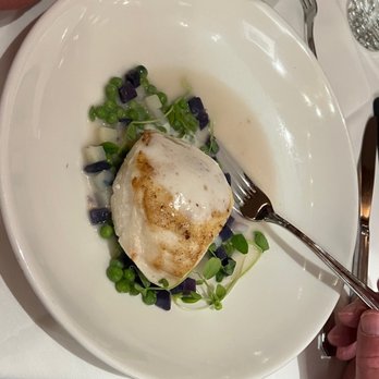 Shaw's Crab House - Pan Roasted Alaskan Halibut - Seafood Near Me - Chicago, Illinois