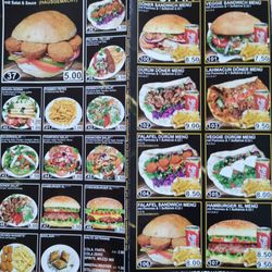 Kebab Hütte - Speisekarte (Stand Juli 2021)