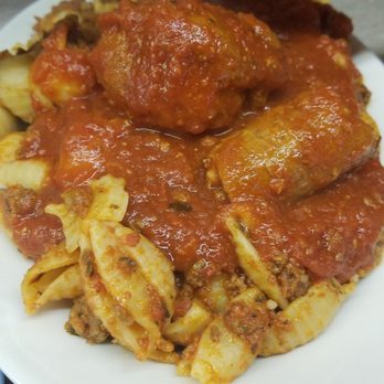 Boulevard Diner - Chop suey with sausage and meatballs - Diners Near Me - Worcester, Massachusetts