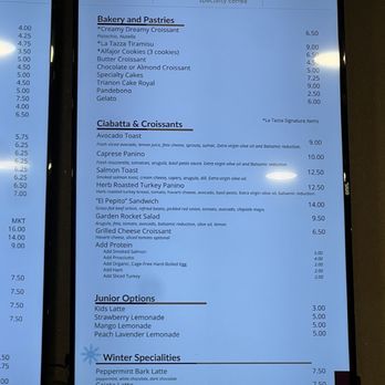 La Tazza Specialty Coffee - Menu - Coffee & Tea Near Me - Houston, Texas La Tazza Specialty Coffee - Menu - Coffee & Tea Near Me - Houston, Texas