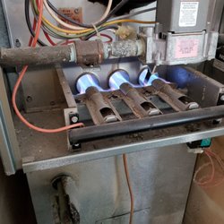Monmouth Home Inspections - The flame of your furnace should be a clean blue flame. Too much orange in the flame could be a sign of improper ventilation.