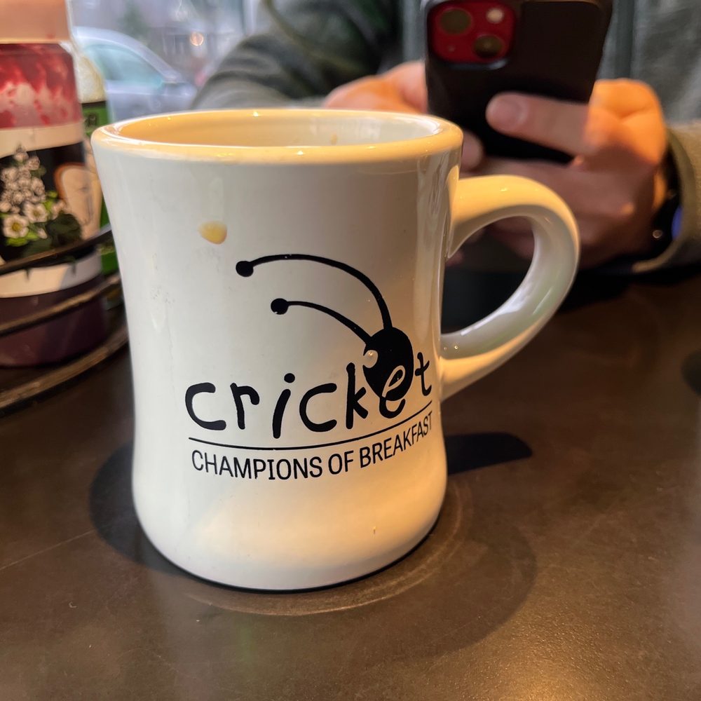 Cricket Cafe - a close up of a cup of coffee - Breakfast & Brunch Near Me - Portland, Oregon