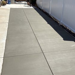 Robles Hardscape - Small concrete job