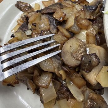 La Ports Pine Restaurant - This time I got their chopped beefsteak with mushrooms and onions, which is essentially a half pound burger without a bun - New American Near Me - Lockport, New York La Ports Pine Restaurant - This time I got their chopped beefsteak with mushrooms and onions, which is essentially a half pound burger without a bun - New American Near Me - Lockport, New York