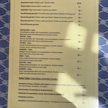 Chalet Hotel Alte Post - Swiss Food Near Me - Grindelwald, BE