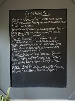 Backyard Farm Chef's Table by null