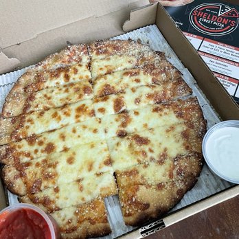 Sheldon’s Street Pizza - Cauliflower Cheese Bread - Pizza Near Me - Shelby Township, Michigan Sheldon’s Street Pizza - Cauliflower Cheese Bread - Pizza Near Me - Shelby Township, Michigan