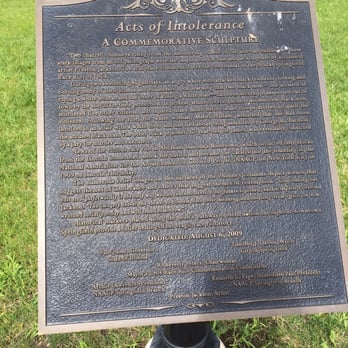 Acts Of Intolerance - Public Art Near Me Acts Of Intolerance - Public Art Near Me