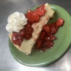 Original Italian Pizza - Strawberry cheesecake
