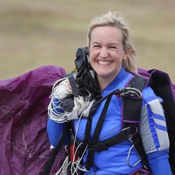 Triangle Skydiving Center - Pam is all SMILES!!