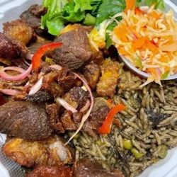 Resto Pa’m - Black rice and griyo hit differently... this pikliz just makes you dance with no music.