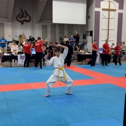 Marty Eubanks World Champion Karate Academy - My son competing in comes in a tournament