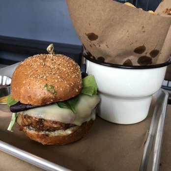Concrete - ETNA Burger with fries - Breakfast & Brunch Near Me - Brooklyn, New York Concrete - ETNA Burger with fries - Breakfast & Brunch Near Me - Brooklyn, New York