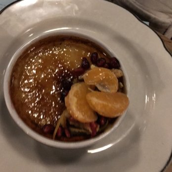 Automatic Seafood and Oysters - Orange creme brulee - Seafood Near Me - Birmingham, Alabama