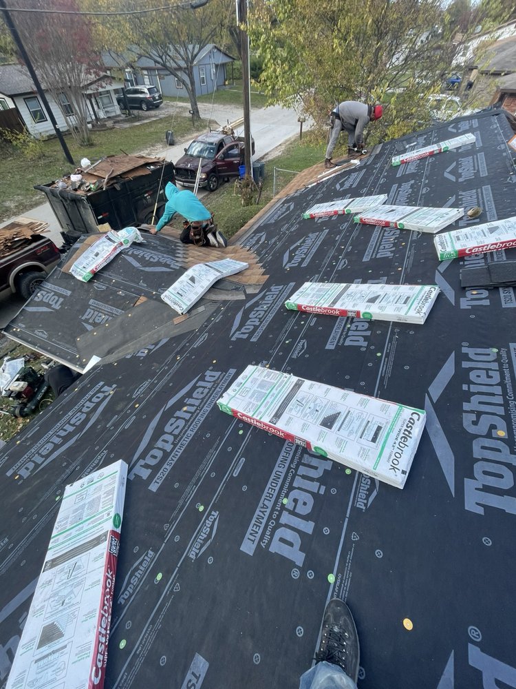 Slide of Alexander’s Roofing