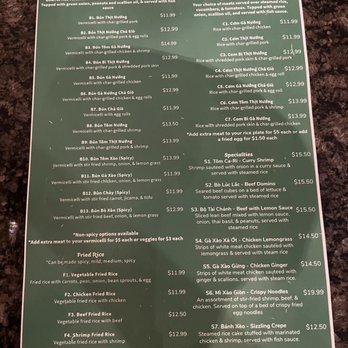 Pho VN Bistro - Most current menu 11/8/25 - Vietnamese Near Me - San Antonio, Texas