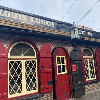 Louis' Lunch - Outside - Burgers Near Me - New Haven, Connecticut Louis' Lunch - Outside - Burgers Near Me - New Haven, Connecticut