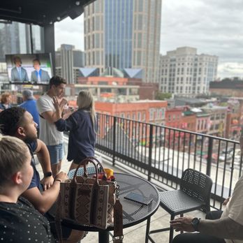 JBJ's - View from Other side of rooftop bar - Bars Near Me - Nashville, Tennessee