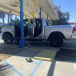 Amazing job! Attention to detail. Takes time but worth the wait! Truck looks and smells like new!