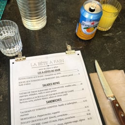 La Bête à Pain - Saturday's lunch menu. - sushi and sashimi, menu - Bakeries Near Me - Montreal, Quebec