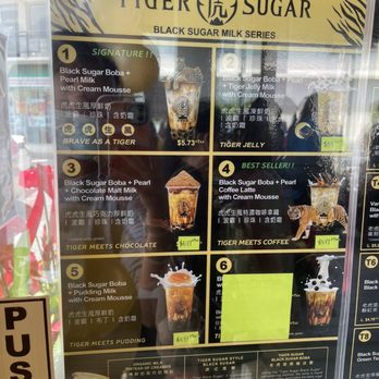 Tiger Sugar - Black sugar milk menu - Bubble Tea Near Me - Honolulu, Hawaii Tiger Sugar - Black sugar milk menu - Bubble Tea Near Me - Honolulu, Hawaii