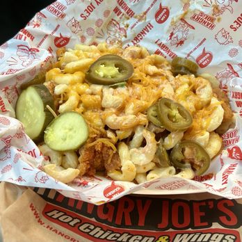 Hangry Joe's Hot Chicken - Loaded Mac - Cheese - Chicken Shop Near Me - Chicago, Illinois