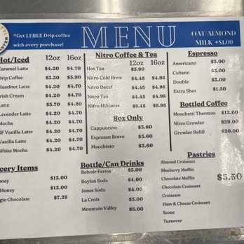 Moschetti - Menu - Coffee Roasteries Near Me - Vallejo, California