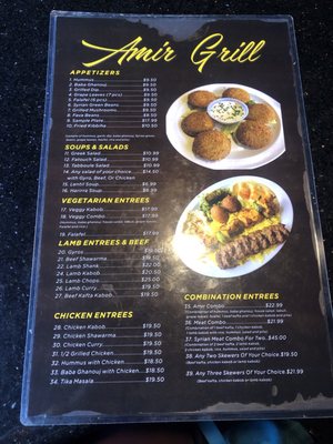 Menu photo 3 Amir Grill Golden, CO