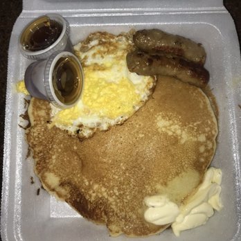 Tsukenjo - $6.25 Pancake Special (half stack, 1 egg, 2 sausage or bacon) - Breakfast & Brunch Near Me - Honolulu, Hawaii Tsukenjo - $6.25 Pancake Special (half stack, 1 egg, 2 sausage or bacon) - Breakfast & Brunch Near Me - Honolulu, Hawaii